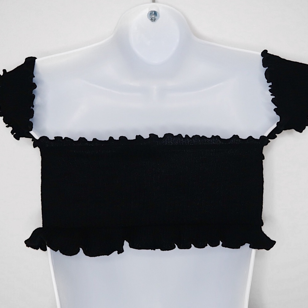 Fashion Nova | Off Shoulder Crop Top - Picture 4 of 5